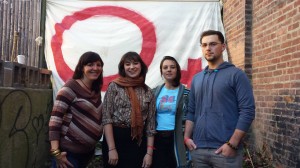 The 2014 Kingston O+ Festival hosted artists and musicians from Chicago, who launch a Festival there in 2015: Amy Jo Arndt, Cheryl Casden, Jody Casden & Josh Reisz.