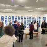 Carmen Lizardo gallery opening at O+ clinic