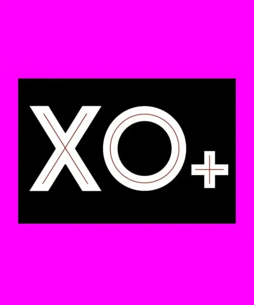 XO+ sticker